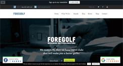 Desktop Screenshot of foregolf.ie