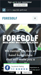 Mobile Screenshot of foregolf.ie